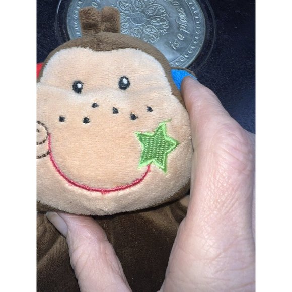 Basic Essentials Monkey Lovey 13" Security Blanket Stuffed Animal Toy - Picture 3 of 9